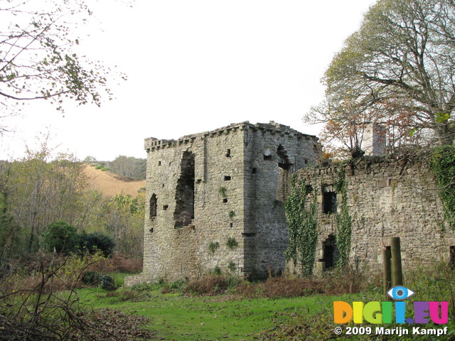 SX10496 Candlestone castle, Merthyr Mawr